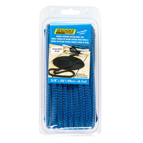 Seachoice Double Braid Nylon Dock Line