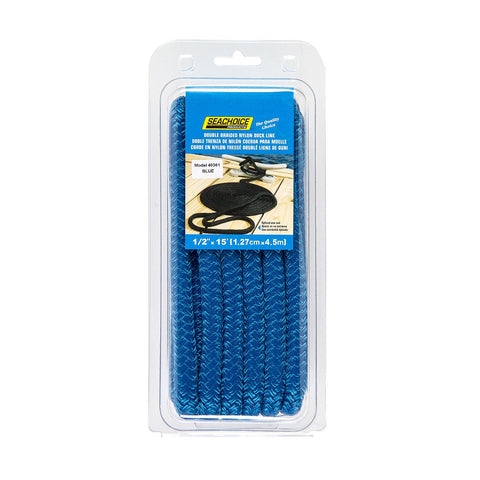Seachoice Double Braid Nylon Dock Line
