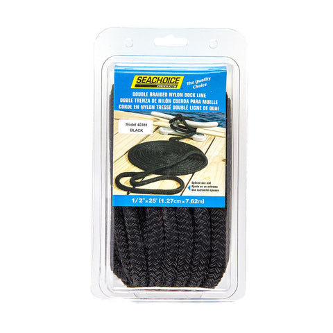 Seachoice Double Braid Nylon Dock Line