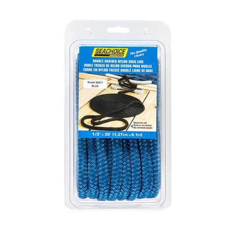Seachoice Double Braid Nylon Dock Line