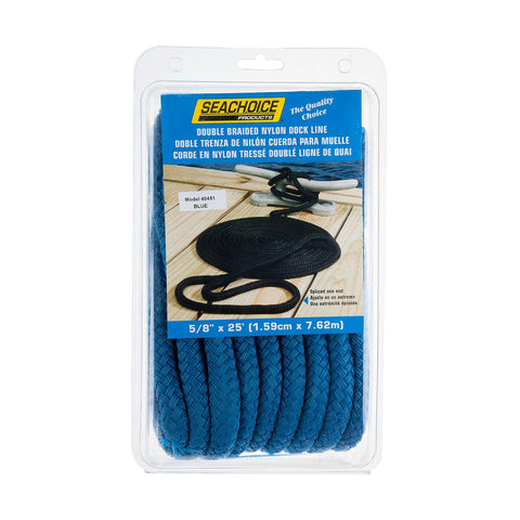 Seachoice Double Braid Nylon Dock Line