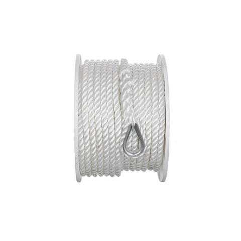 Seachoice 90 Degree Plastic Thru-Hull, One Nut Application, White