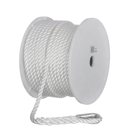 Seachoice 90 Degree Plastic Thru-Hull, One Nut Application, White