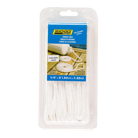 Seachoice Extra Long Plastic Thru-Hull, White