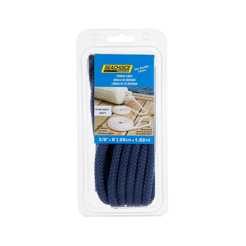 Seachoice Double Braided Nylon Fender Line (2 Per Pack)