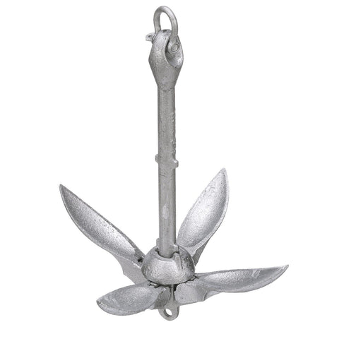 Seachoice 41000 Galvanized Folding Grapnel Anchor, 3-1/2 lbs.