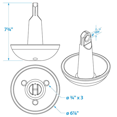 Seachoice Plastic Splashwell Drain Tube Adjusts from 2" to 4-1/2" and Fits 1-1/4" opening