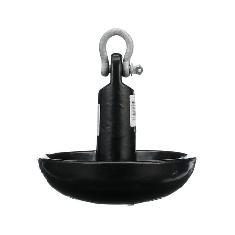 Seachoice Mushroom Anchor Black Vinyl Coated / 15 lbs.