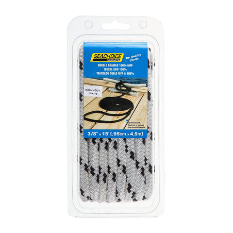 Seachoice Double Braided 100% MFP Dock Line