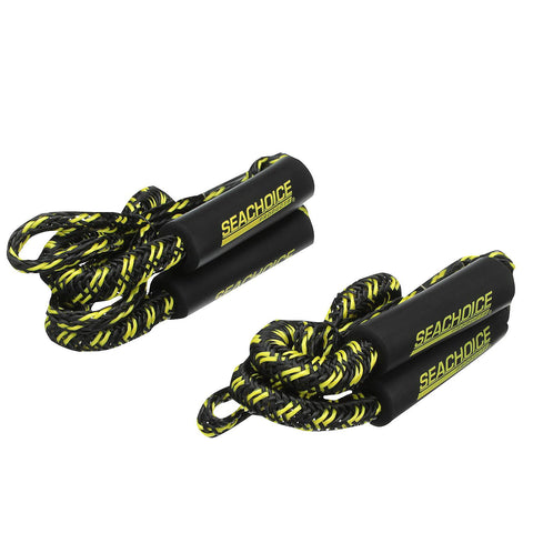 Seachoice 42461 Bungee/Stretch Dock Line, Stretches 4' - 5-1/2', 1 pr.