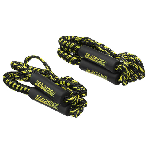 Seachoice 42481 Bungee/Stretch Dock Line, Stretches 6' - 9', 1 pr.