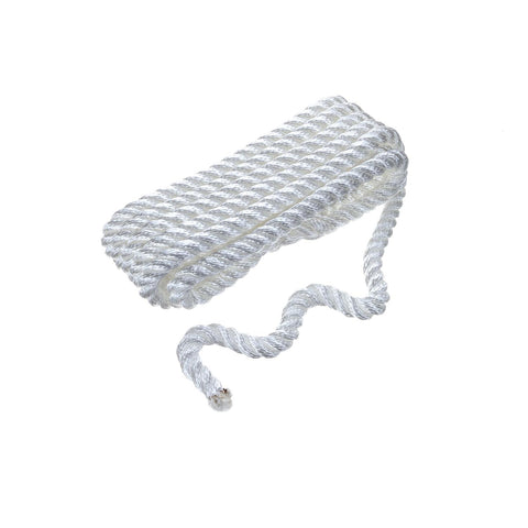 Seachoice 3-Strand Twisted Nylon Dock LineWhite