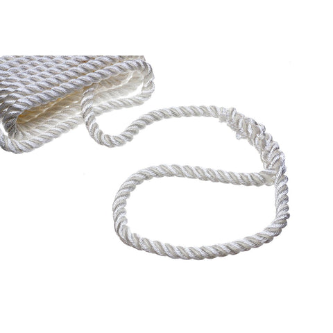 Seachoice 3-Strand Twisted Nylon Dock LineWhite