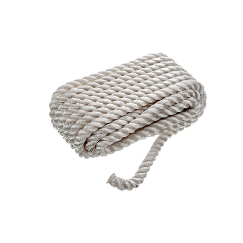 Seachoice 3-Strand Twisted Nylon Dock LineWhite