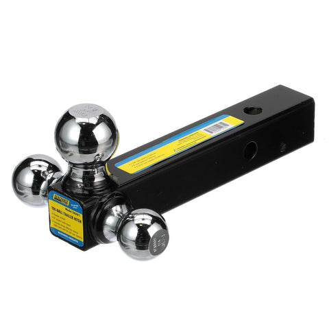 Seachoice Tri-Ball Trailer Hitch Fits 1-7/8", 2" and 2-5/16" Balls