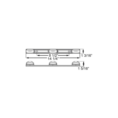Seachoice Stainless Steel Deck Fill With Cap (Chain Tether) For 1-1/2" Hose