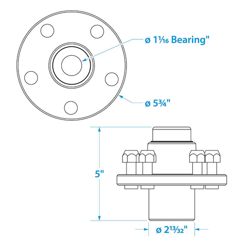 Seachoice Nylon Replacement Cap For Seachoice Deck Fill 32091