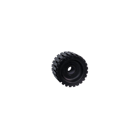 Seachoice Black Rubber Ribbed Roller 4-3/8″