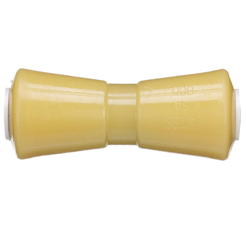 Seachoice Non-Marking TP Yellow Rubber Keel Roller With 5/8″ ID Hole