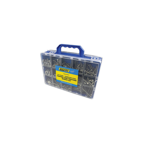 Seachoice Stainless Steel Tapping And Machine Screw Kit - 750 Piece