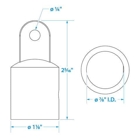 Seachoice RV 5-Way Flat Connector, 48"