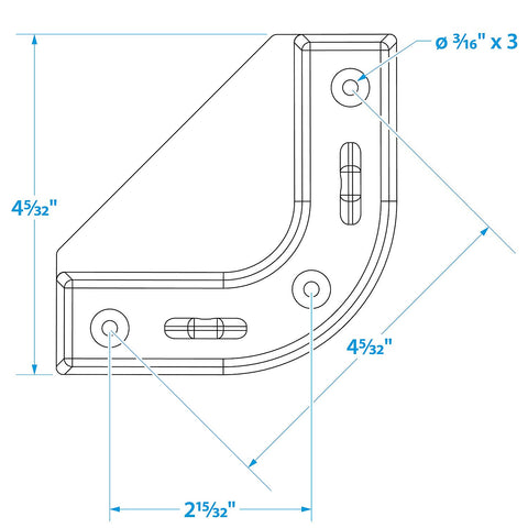 Seachoice Stainless Steel Fender Washer, 1/4"