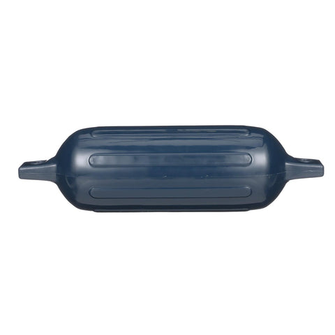 Seachoice 79091 Twin Eye Ribbed Fender, Blue, 6.5 x 23″
