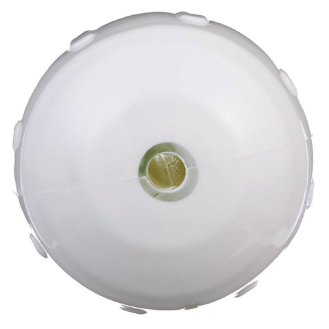 Seachoice 79111 Center Hole Ribbed Fender, White, 6″ x 15″