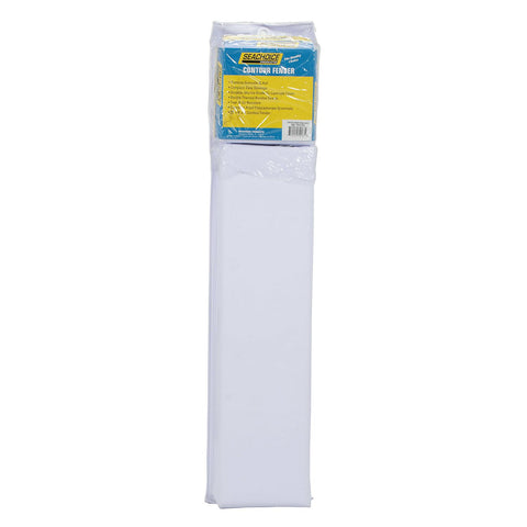 Seachoice Contour Fender, White - 30″ x 6″ x 4″