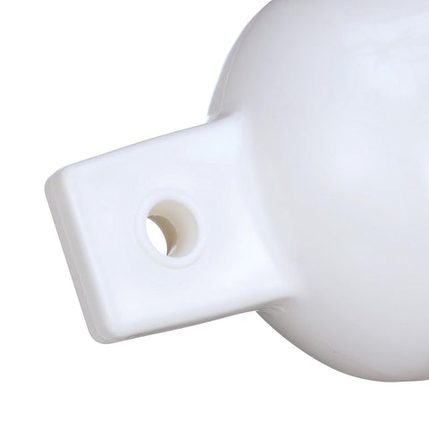 Seachoice 79251 Twin Eye Ribbed Fender Kit (Includes 2 5.5″ x 20″ White Fenders and 2 Matching 3/8 x 5' Fender Lines)
