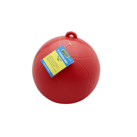 Seachoice 79753 Slalom/Marking Buoy - Red, 9″ Dia.