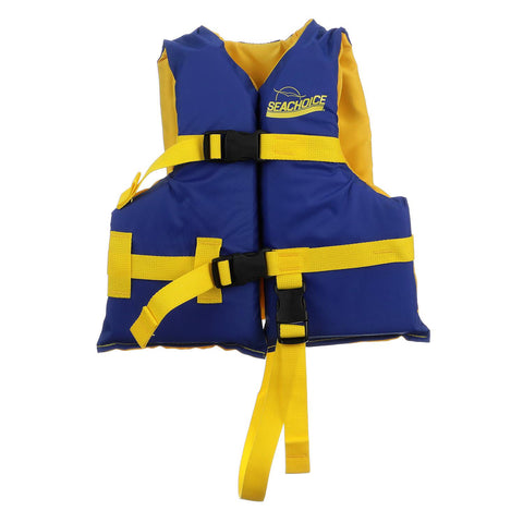 Seachoice 86140 Deluxe General Purpose Life Vest Blue/Yellow, Child