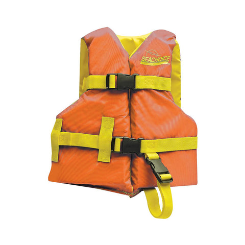 Seachoice 86150 Deluxe General Purpose Life VestOrange/Yellow, Child
