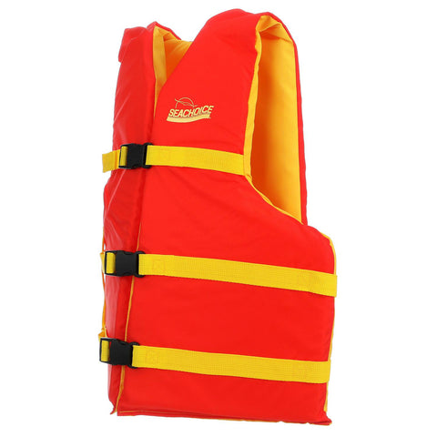 Seachoice 86250 Deluxe General Purpose Life Vest Orange/Yellow, XL