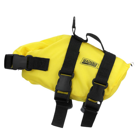 Seachoice 86300 Dog Life Vest - Yellow, XXS