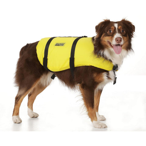 Seachoice 86310 Dog Life Vest - Yellow, XS