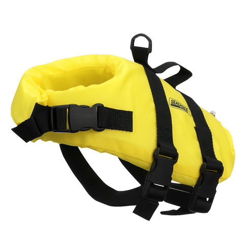 Seachoice 86310 Dog Life Vest - Yellow, XS