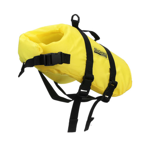 Seachoice 86320 Dog Life Vest - Yellow, Sm