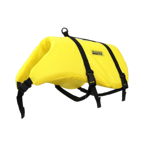 Seachoice 86330 Dog Life Vest - Yellow, Md