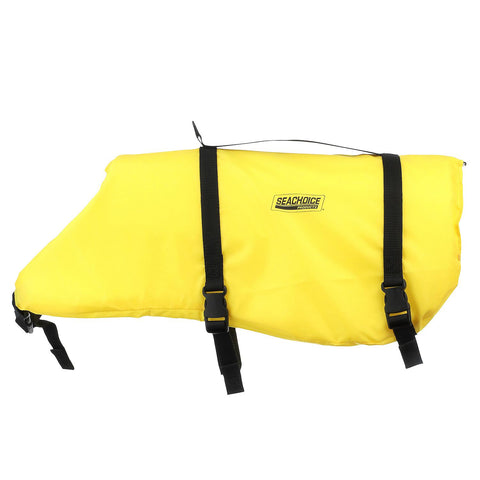 Seachoice Dog Life Vest - Yellow, Lg