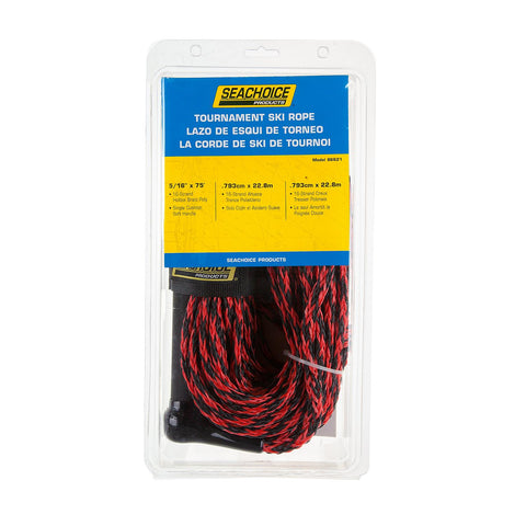 Seachoice 63126 Tinned Copper Marine Wire, 16 AWG, Red, 250'