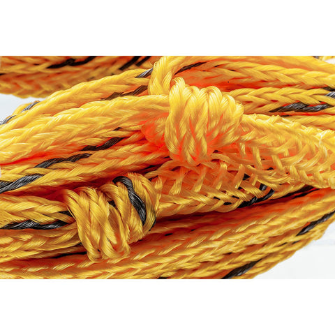 Seachoice 86651 Water Ski Tow Rope, 75', 12″ Handle with Textured Rubber Grip