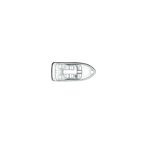 Scandvik 10283 Straight Brass and ABS Push-Buttom Sprayer Handle Only, White