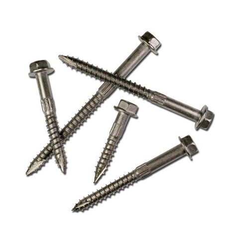 Simpson Strong-Tie Strong-Drive No. 3 Sizes X 5 in. L Star Hex Head Serrated Structural Screws