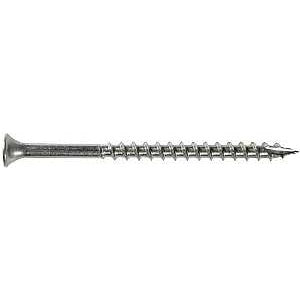 Simpson Strong-Tie S10300DB1 Screw, #10 Thread, 3 in L, Coarse Thread, Bugle Head, Square Drive, Steel, 68/PK