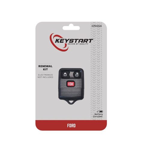 KeyStart Renewal KitAdvanced Remote Automotive Key FOB Shell CP031 Single For Ford/Mazda