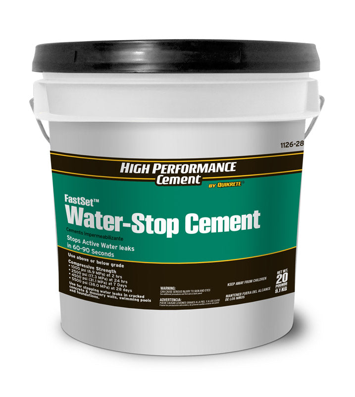 Quikrete FastSet Hydraulic Cement 20 lb – Shell Lumber and Hardware