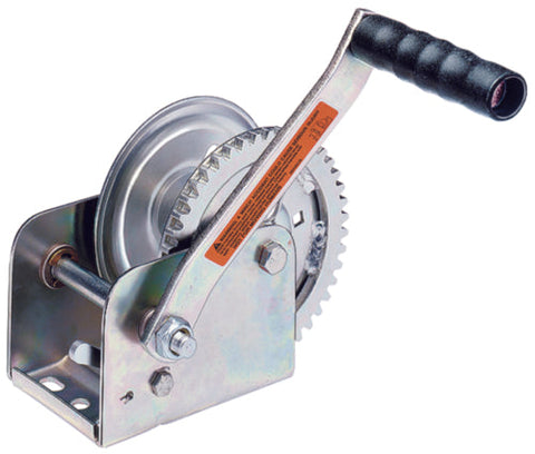 DL1100AS WINCH W/STRAP PLATED