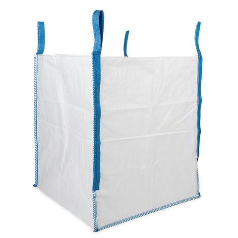 Halsted Builders Bag 200 gal White Plastic Open Top Garbage Can