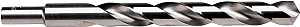 Irwin 73825 Jobber Drill Bit, 25/64 in Dia, 5-1/8 in OAL, Spiral Flute, 2-Flute, 25/64 in Dia Shank, Reduced Shank